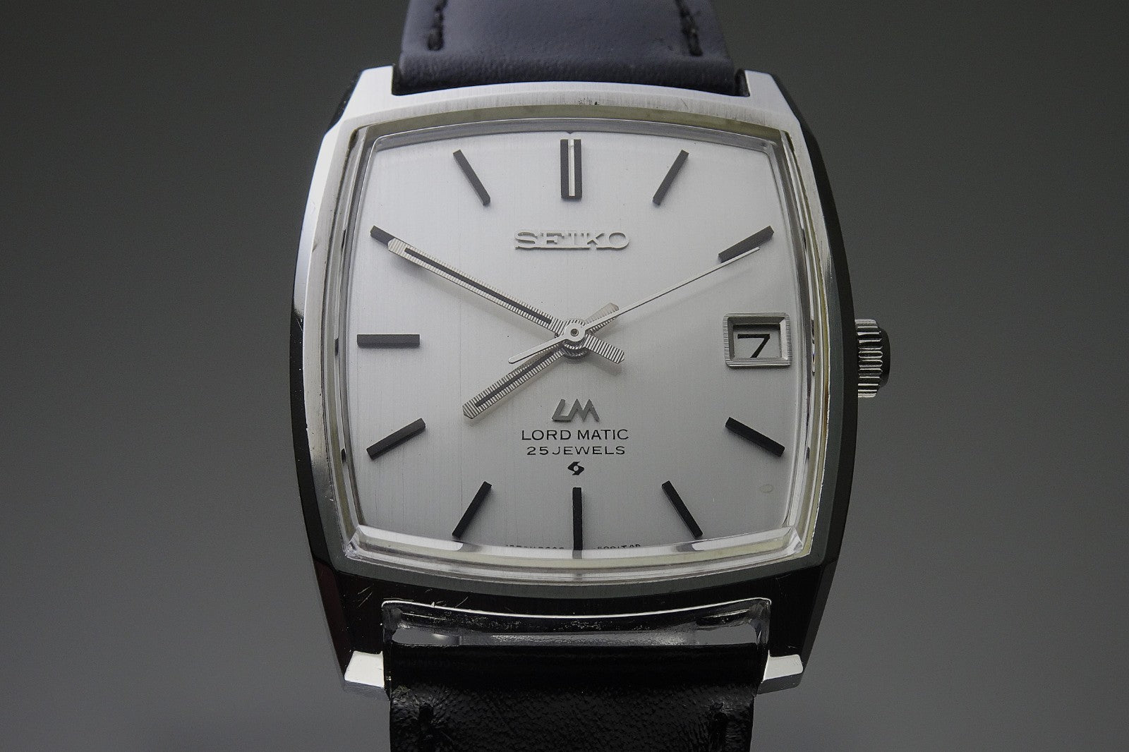 Vintage 1969 JAPAN SEIKO LORD MATIC CALENDAR 5605-5000 25Jewels Automatic.