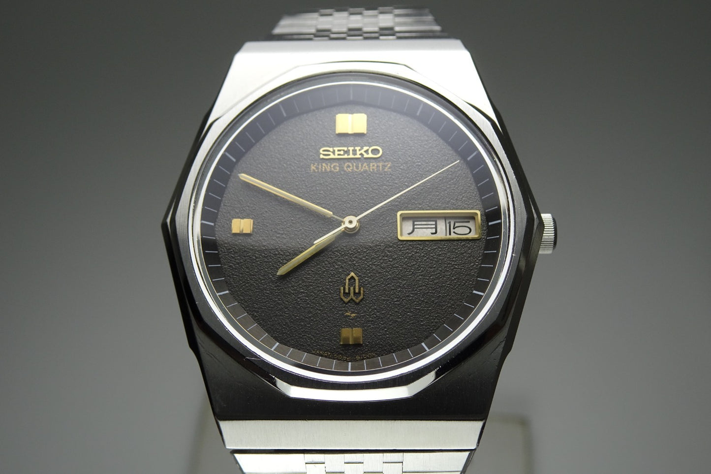 Vintage 1978 JAPAN SEIKO KING QUARTZ 5856-8080 8Jewels Quartz.