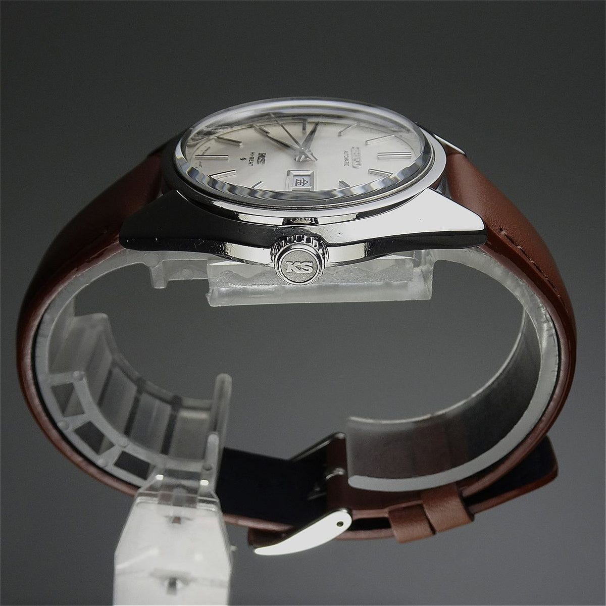 Vintage 1972 JAPAN KING SEIKO WEEKDATER 5626-7110 25Jewels Automatic.