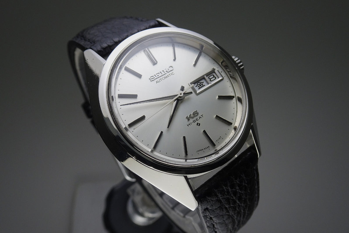 Vintage 1971 JAPAN KING SEIKO WEEKDATER 5626-7110 25Jewels Automatic.