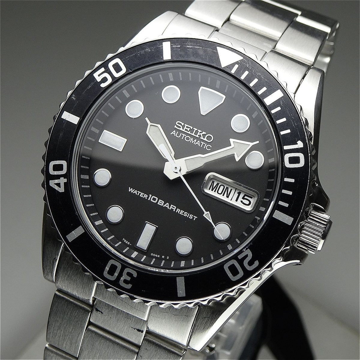 Vintage 2003  SEIKO DIVER'S 10BAR 7S26-0040 21Jewels Automatic.