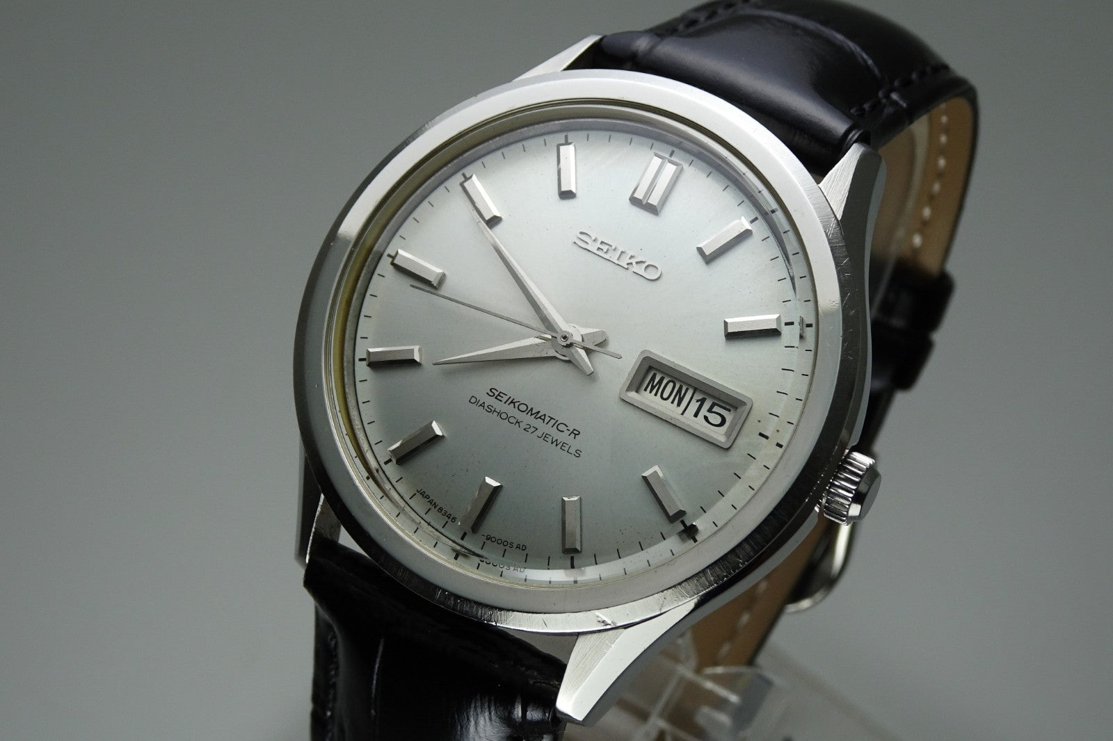 Vintage 1966 JAPAN SEIKO 83 SEIKOMATIC-R  8346-9000 27Jewels Automatic.