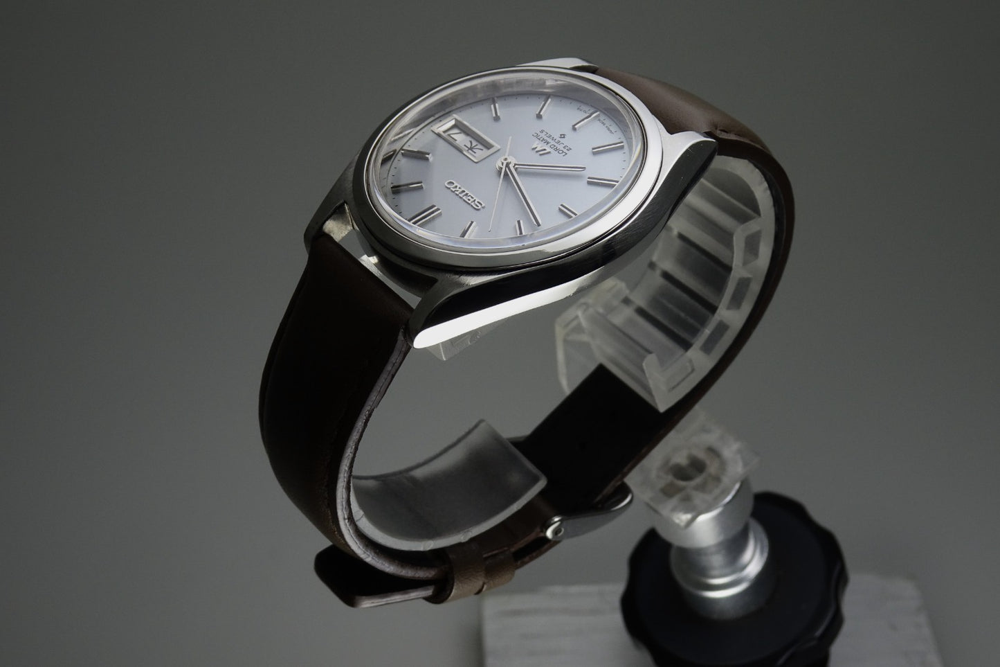Serviced Vintage 1968 JAPAN SEIKO LORD MATIC WEEKDATER 5606-7070 23J Automatic.