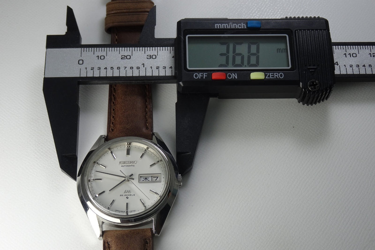 Vintage 1974 JAPAN SEIKO LORD MATIC WEEKDATER 5606-7192 25Jewels Automatic.