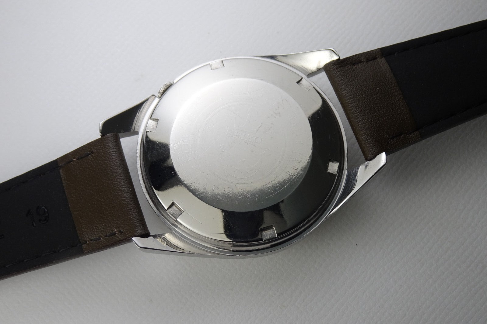 Vintage 1964 JAPAN SEIKO SEIKOMATIC WEEKDATER 6218-8970 35Jewels Automatic.