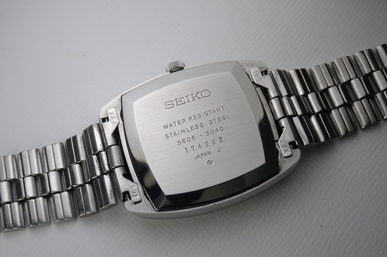Vintage 1971 JAPAN SEIKO LORD MATIC WEEKDATER 5606-5040 23Jewels Automatic.