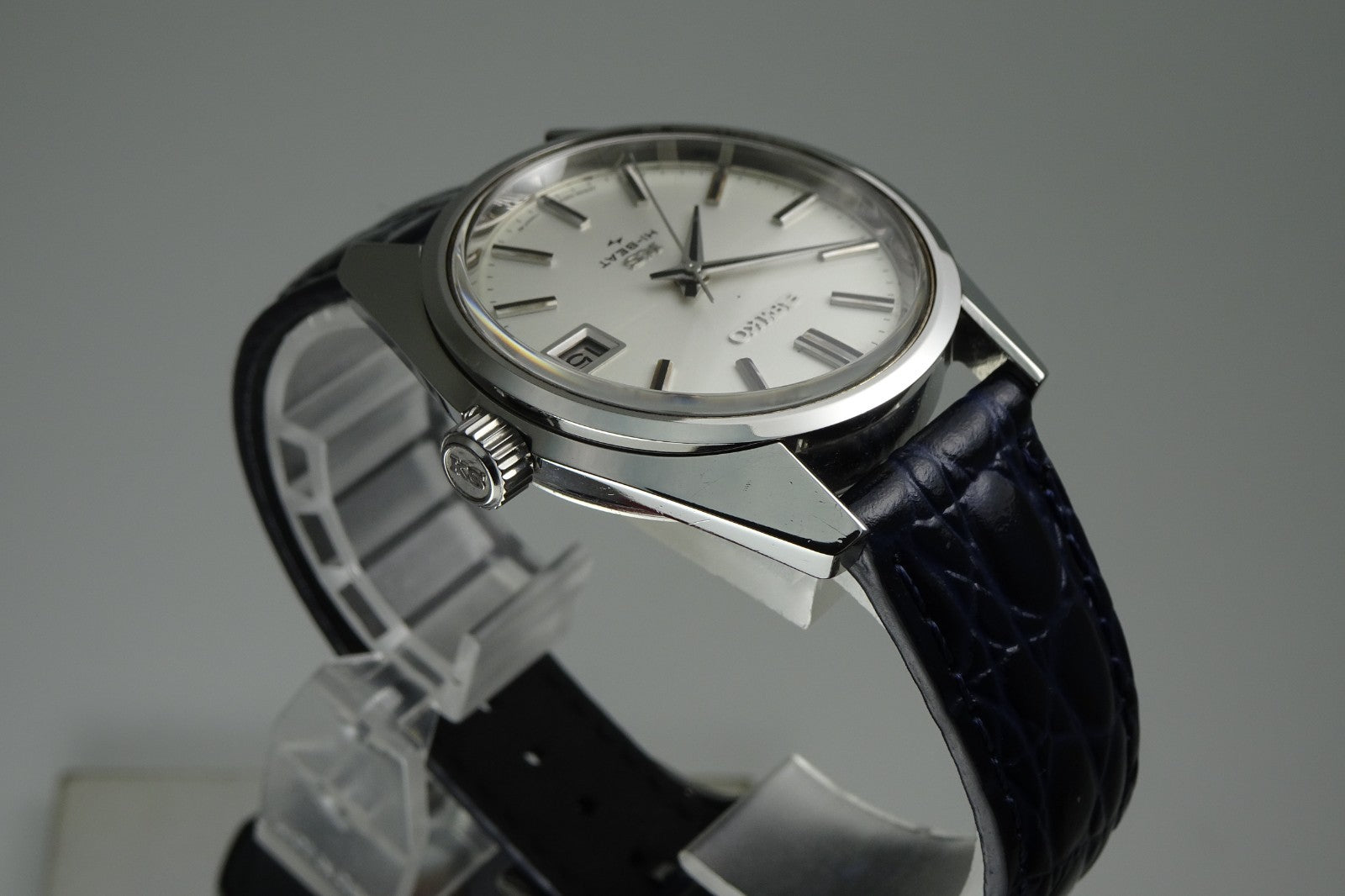 Vintage 1970 JAPAN 45 KING SEIKO CALENDAR 4502-7001 25Jewels Hand-winding.