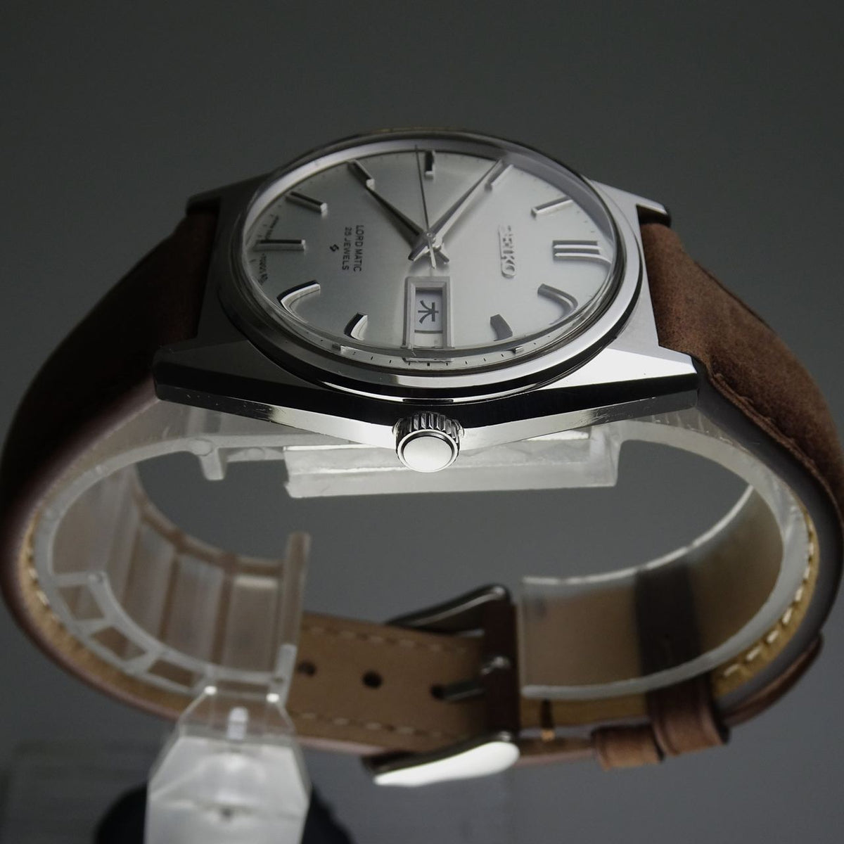 Vintage 1968 JAPAN SEIKO LORD MATIC WEEKDATER 5606-7020 25Jewels Automatic.