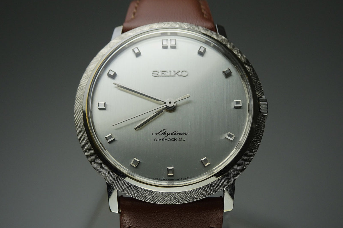 Vintage 1966 JAPAN SEIKO SKYLINER 6220-7020 21Jewels Hand-winding.