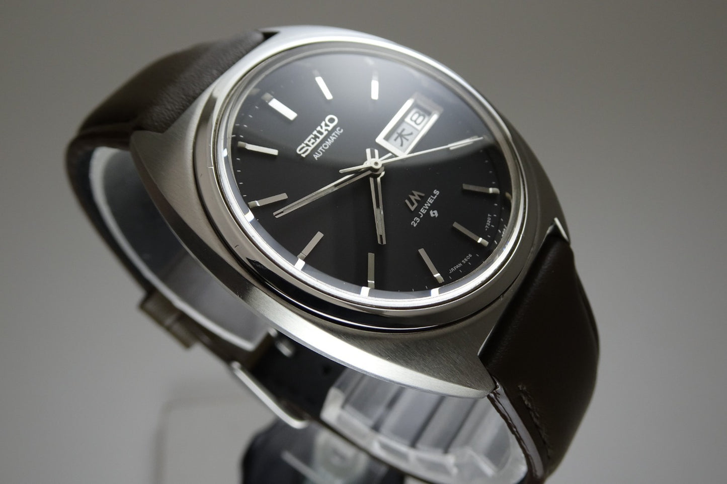 Vintage 1970 JAPAN SEIKO LORD MATIC WEEKDATER 5606-7140 23Jewels Automatic.
