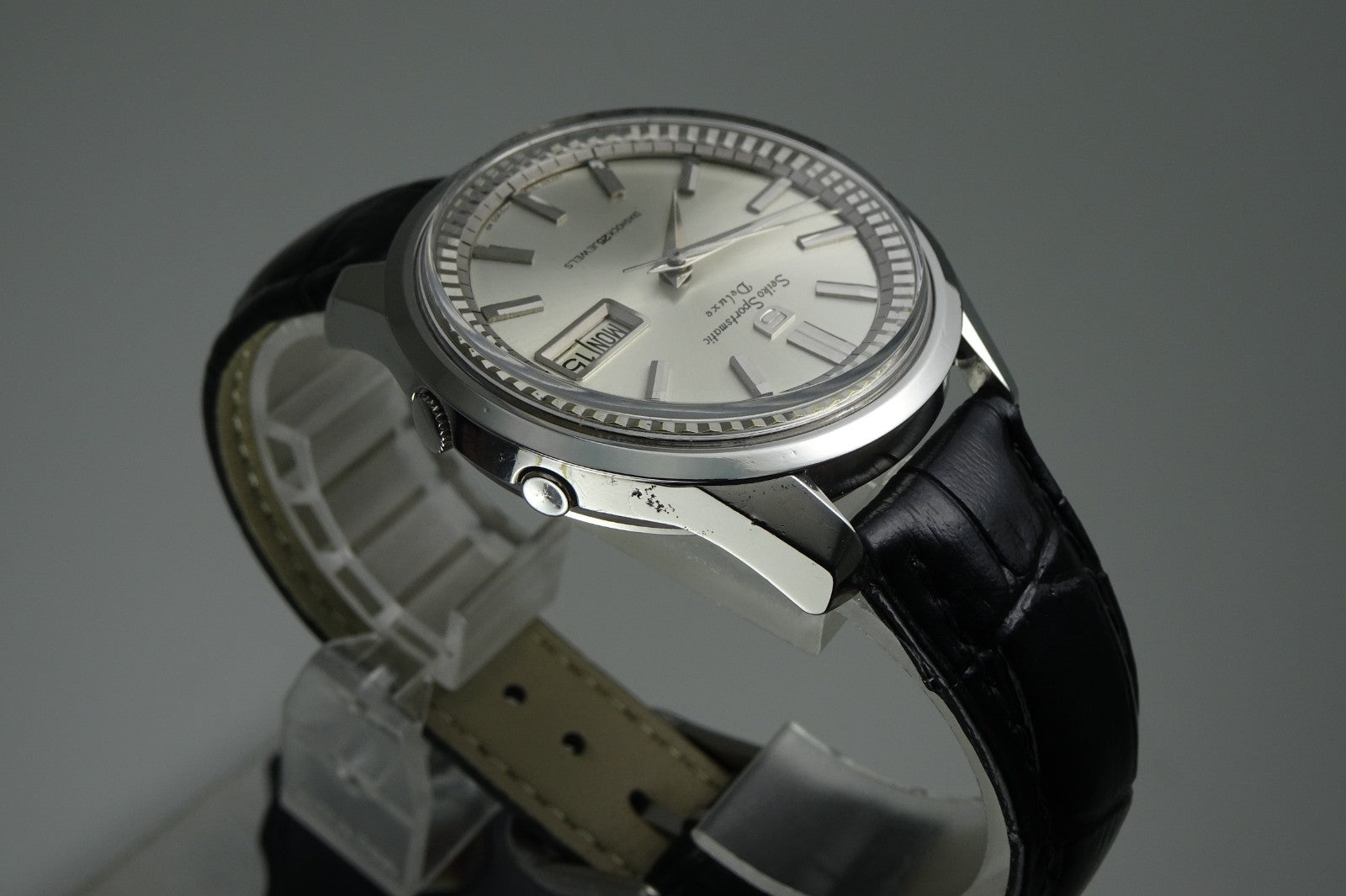 Vintage 1965 JAPAN SEIKO 76 SPORTSMATIC5 DX 7619-7060 25Jewels Automatic.