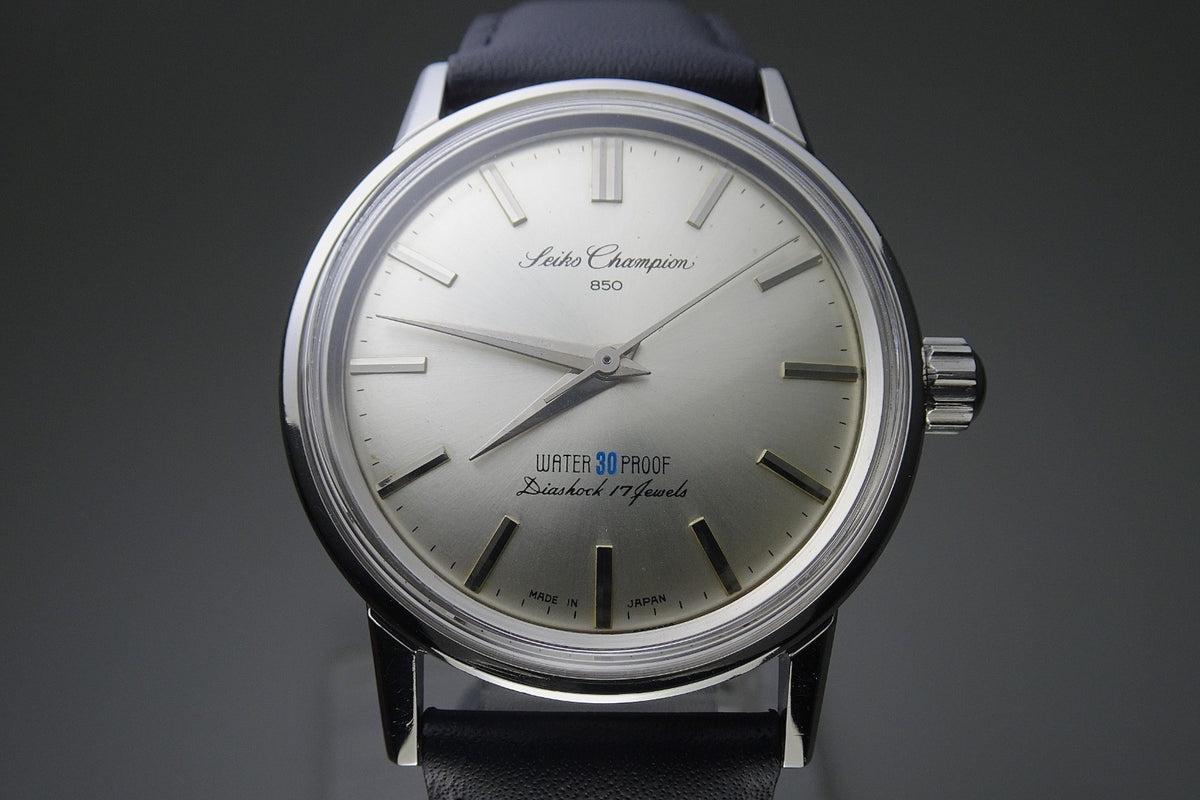 Vintage 1964 JAPAN SEIKO CHAMPION 850 85898 17Jewels Hand-winding.