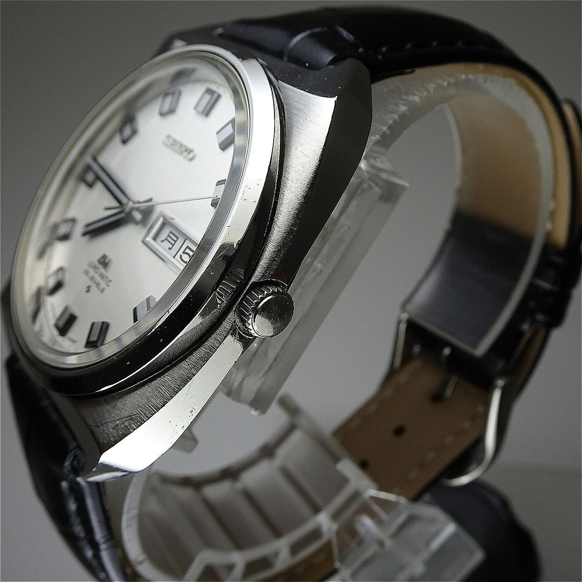 Vintage 1969 JAPAN SEIKO LORD MATIC WEEKDATER 5606-9030 23Jewels Automatic.