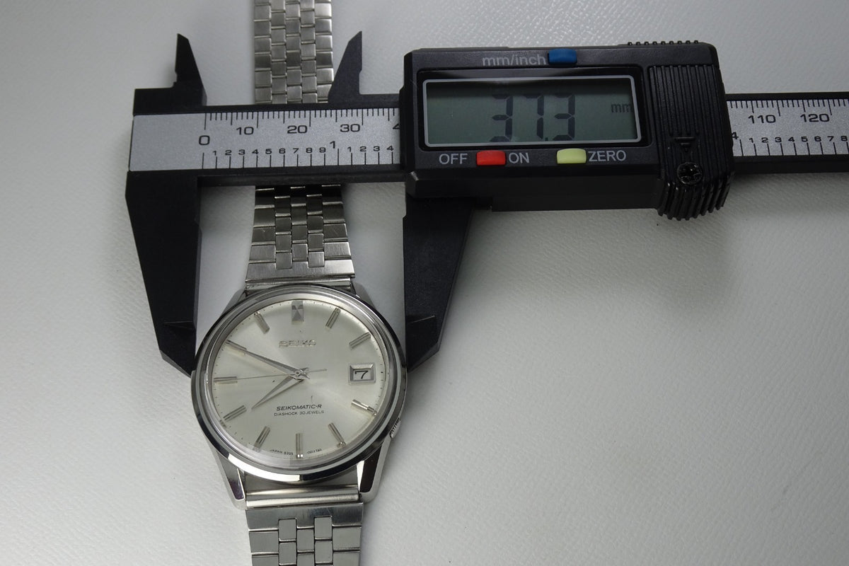 Serviced Vintage 1965 JAPAN SEIKO SEIKOMATIC-R 8305-0020 30Jewels Automatic.