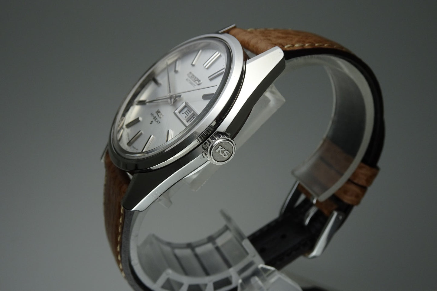 Vintage 1970 JAPAN KING SEIKO CALENDAR 5626-7000 25Jewels Automatic.