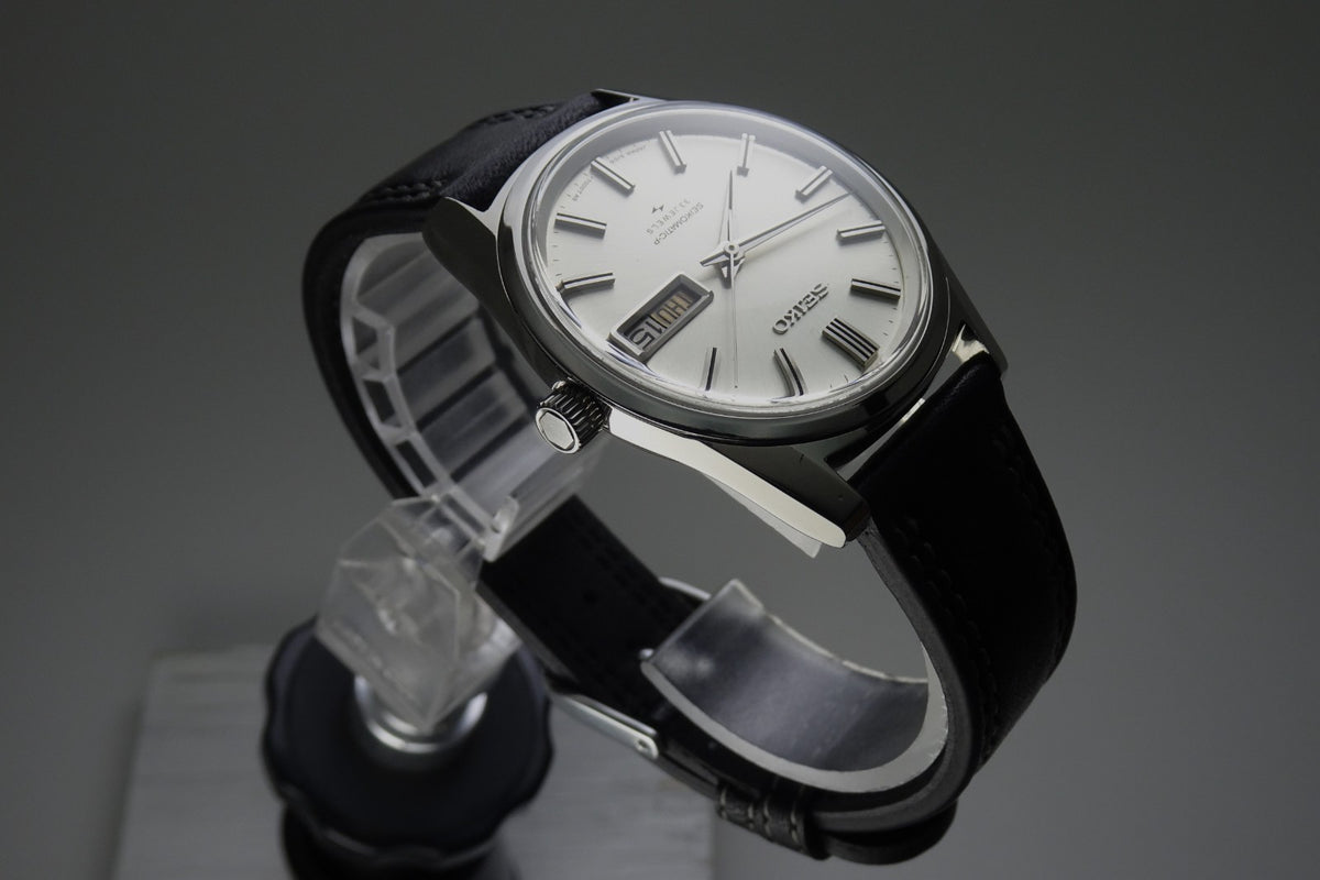 Vintage 1967's JAPAN SEIKO SEIKOMATIC-P WEEKDATER 5106-7000 33Jewels Automatic.