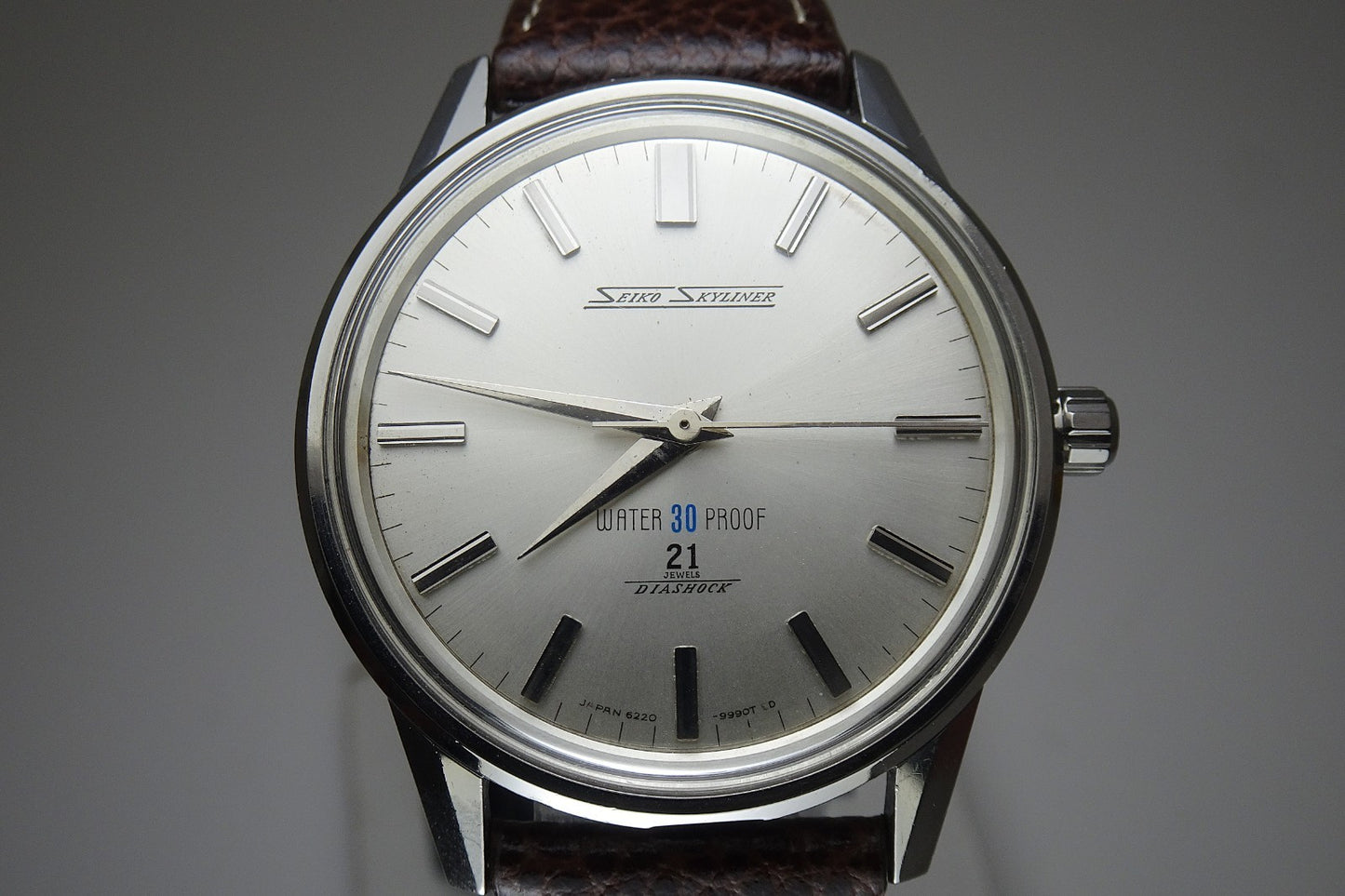Vintage 1965 JAPAN SEIKO SKYLINER 6220-9970 21Jewels Hand-winding.