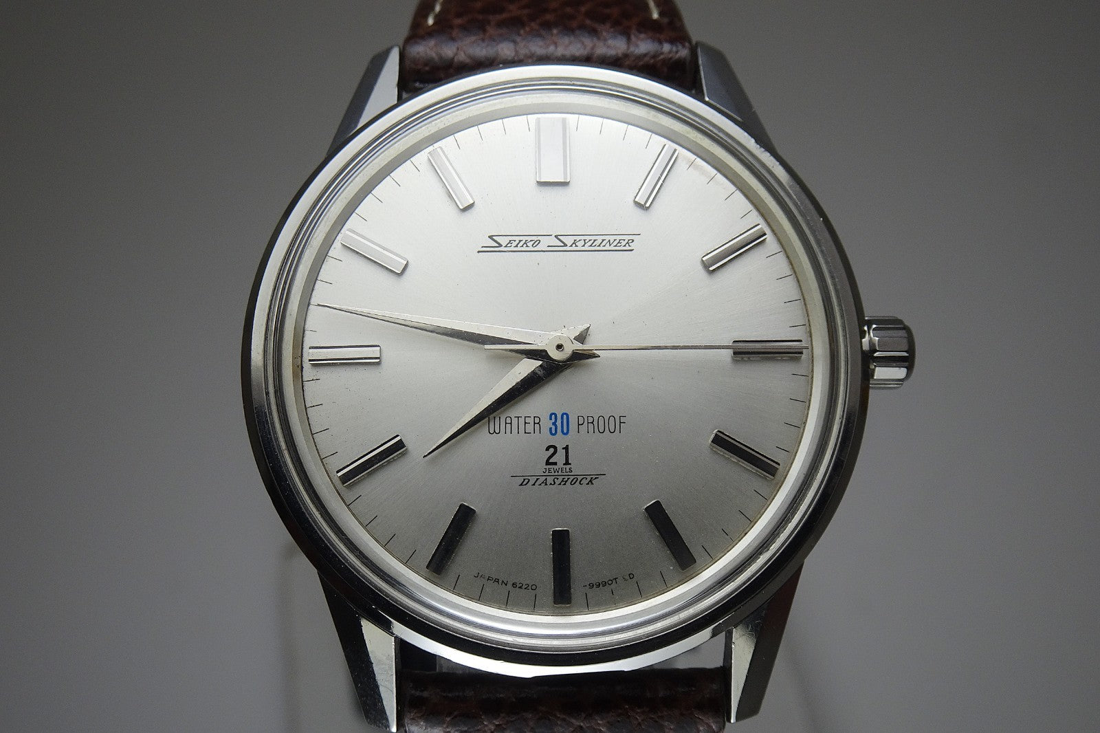 Vintage 1965 JAPAN SEIKO SKYLINER 6220-9970 21Jewels Hand-winding.