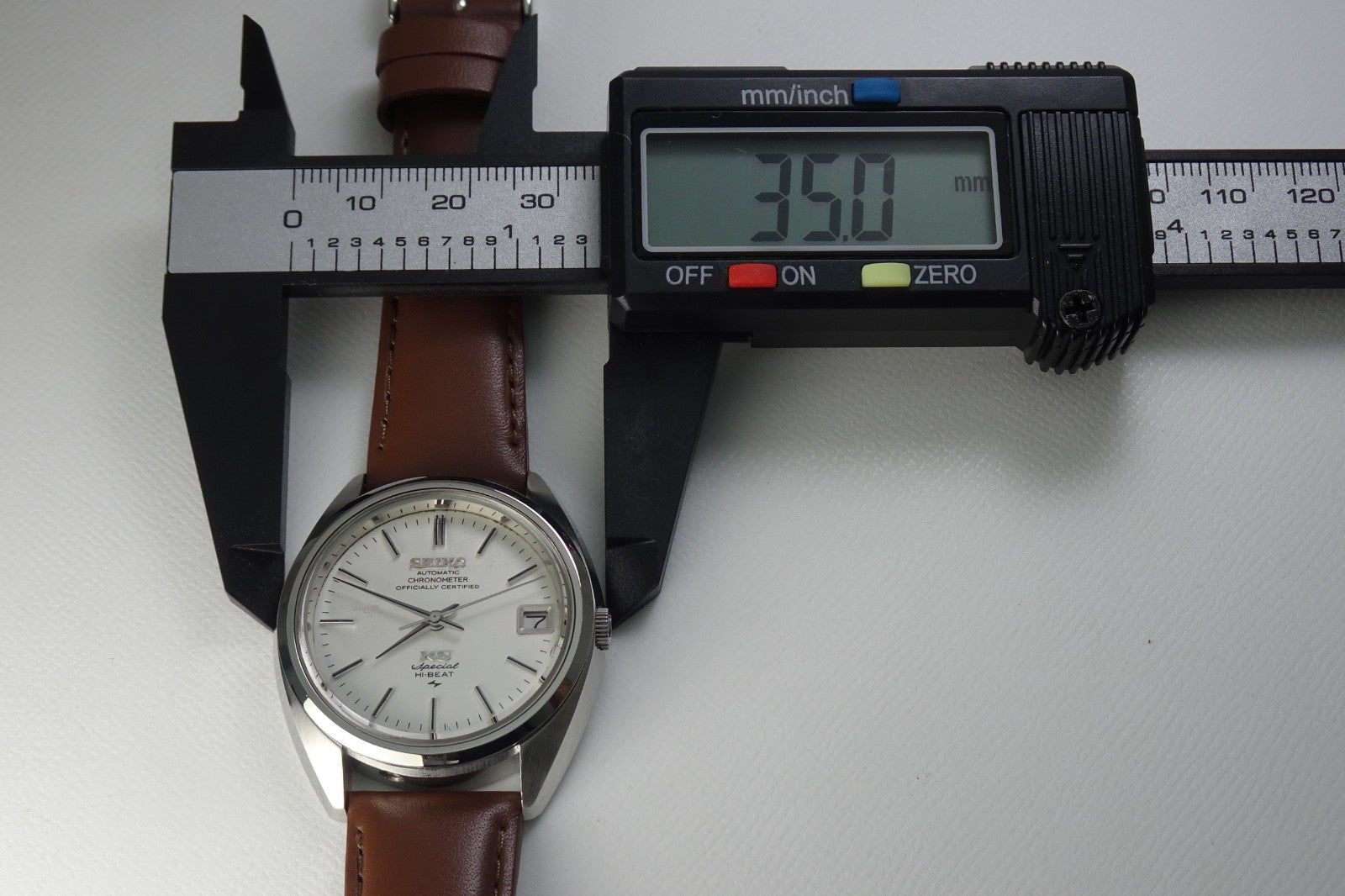 Vintage 1973 JAPAN KING SEIKO CHRONOMETER SPECIAL 5245-6000 25Jewels Automatic.