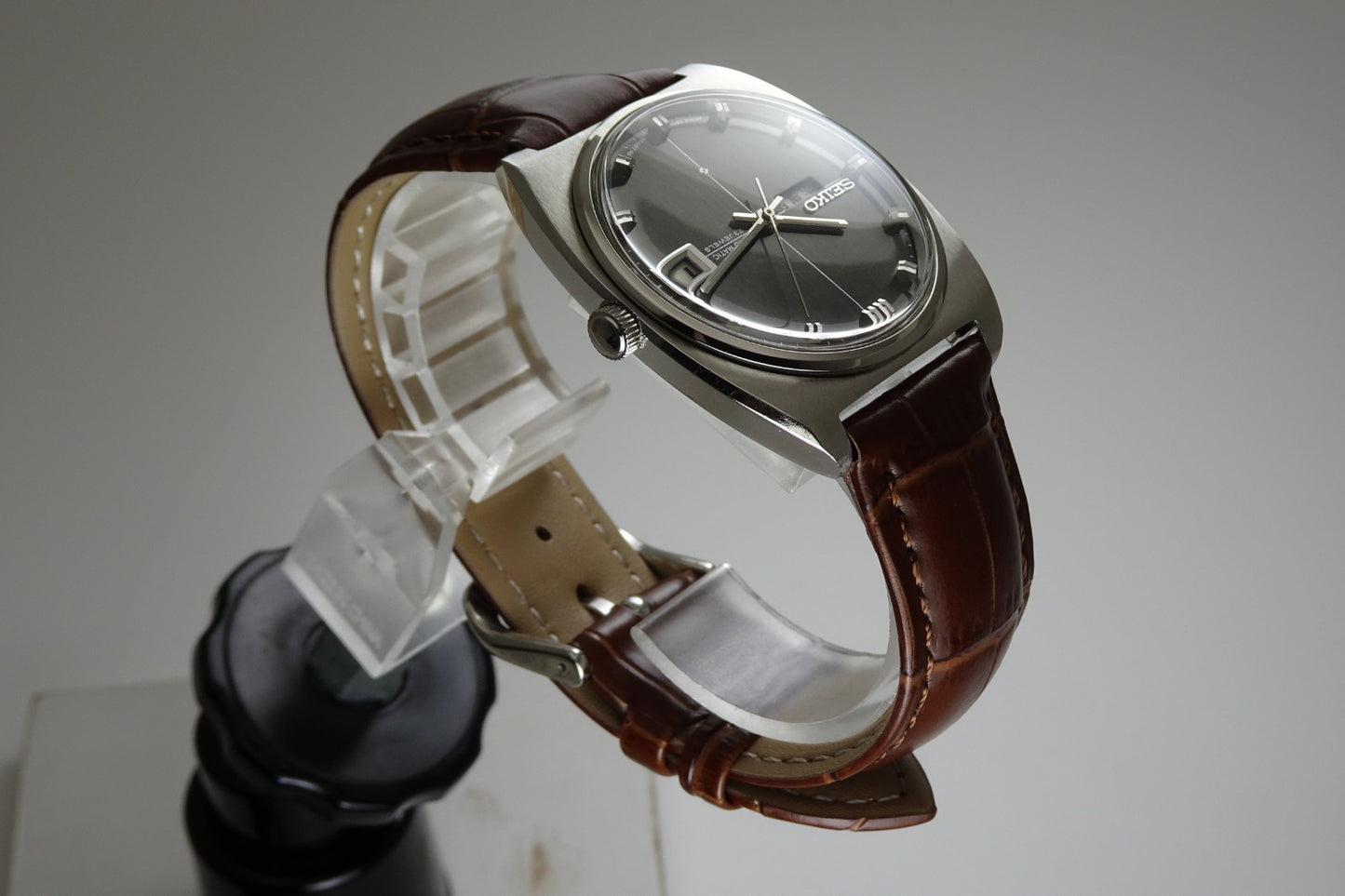 Vintage 1968 JAPAN SEIKO LORD MATIC WEEKDATER 5606-7050 23Jewels Automatic.