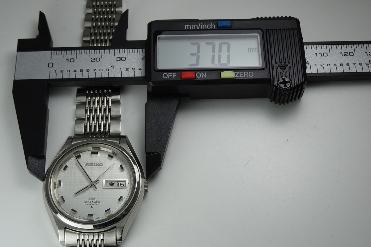 Vintage 1970 JAPAN SEIKO LORD MATIC WEEKDATER 5606-7070 23Jewels Automatic.