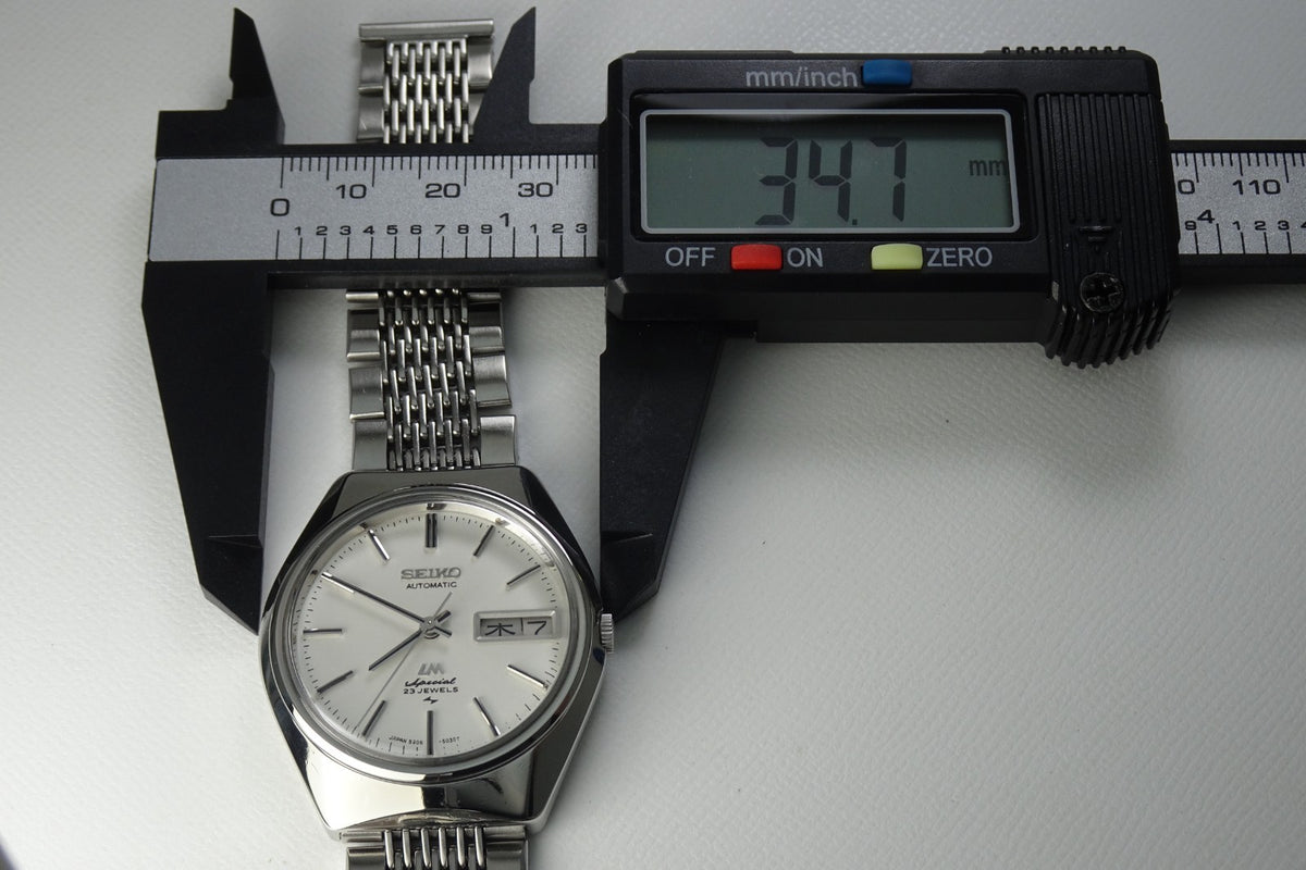 Vintage 1971 JAPAN SEIKO LORD MATIC SPECIAL WEEKDATER 5206-6050 23J Automatic.