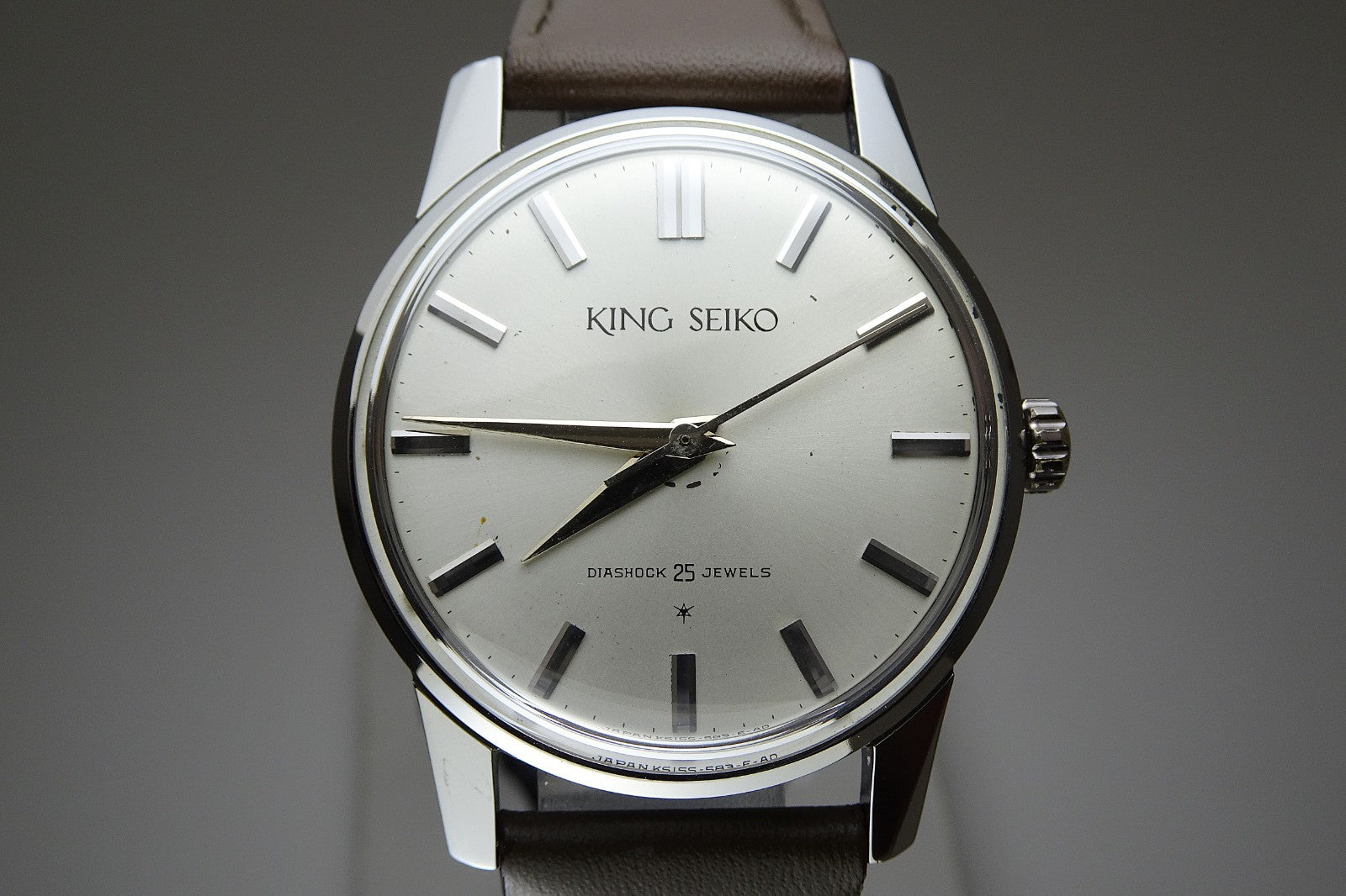 Vintage 1964 JAPAN KING SEIKO FIRST MODEL 15034  25Jewels Hand-winding.