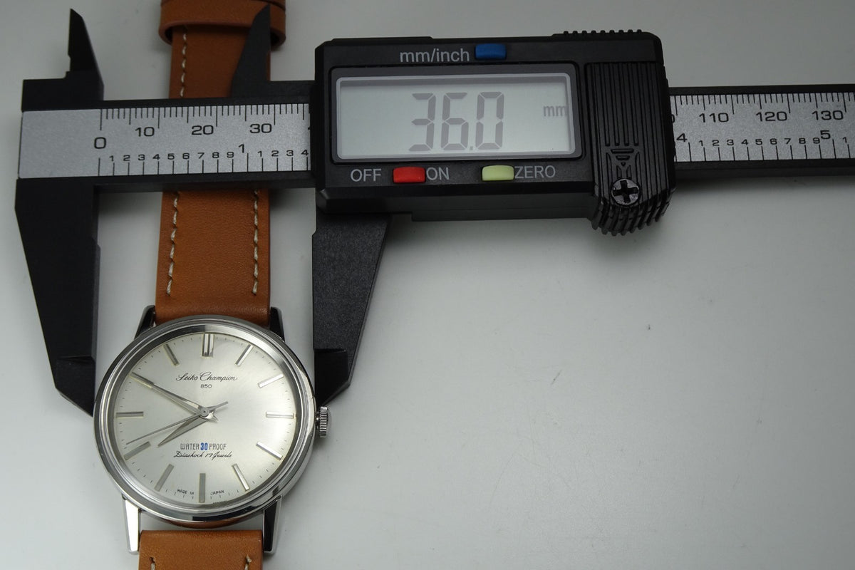 Vintage 1964 JAPAN SEIKO CHAMPION 850 85898 17Jewels Hand-winding.
