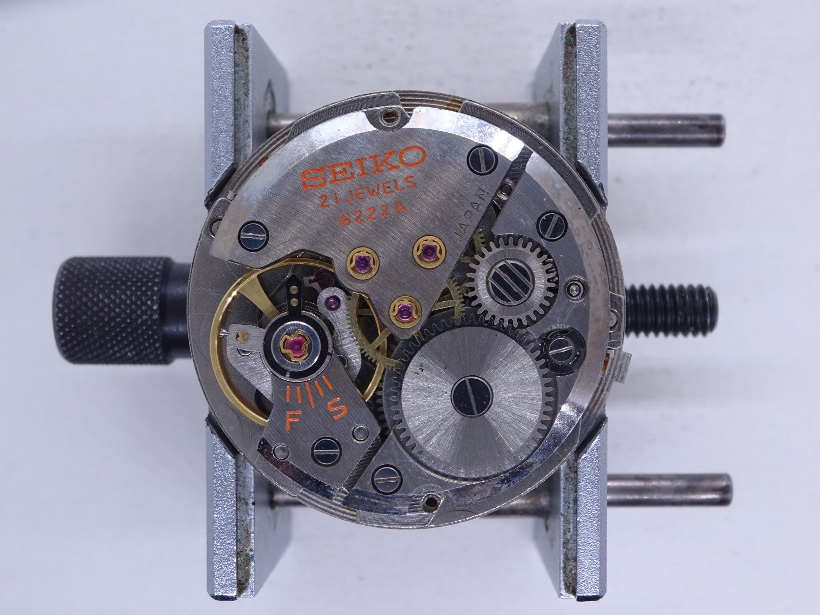 Serviced Vintage 1966 JAPAN SEIKO SKYLINER CALENDAR 6222-8000 21J Hand-winding.