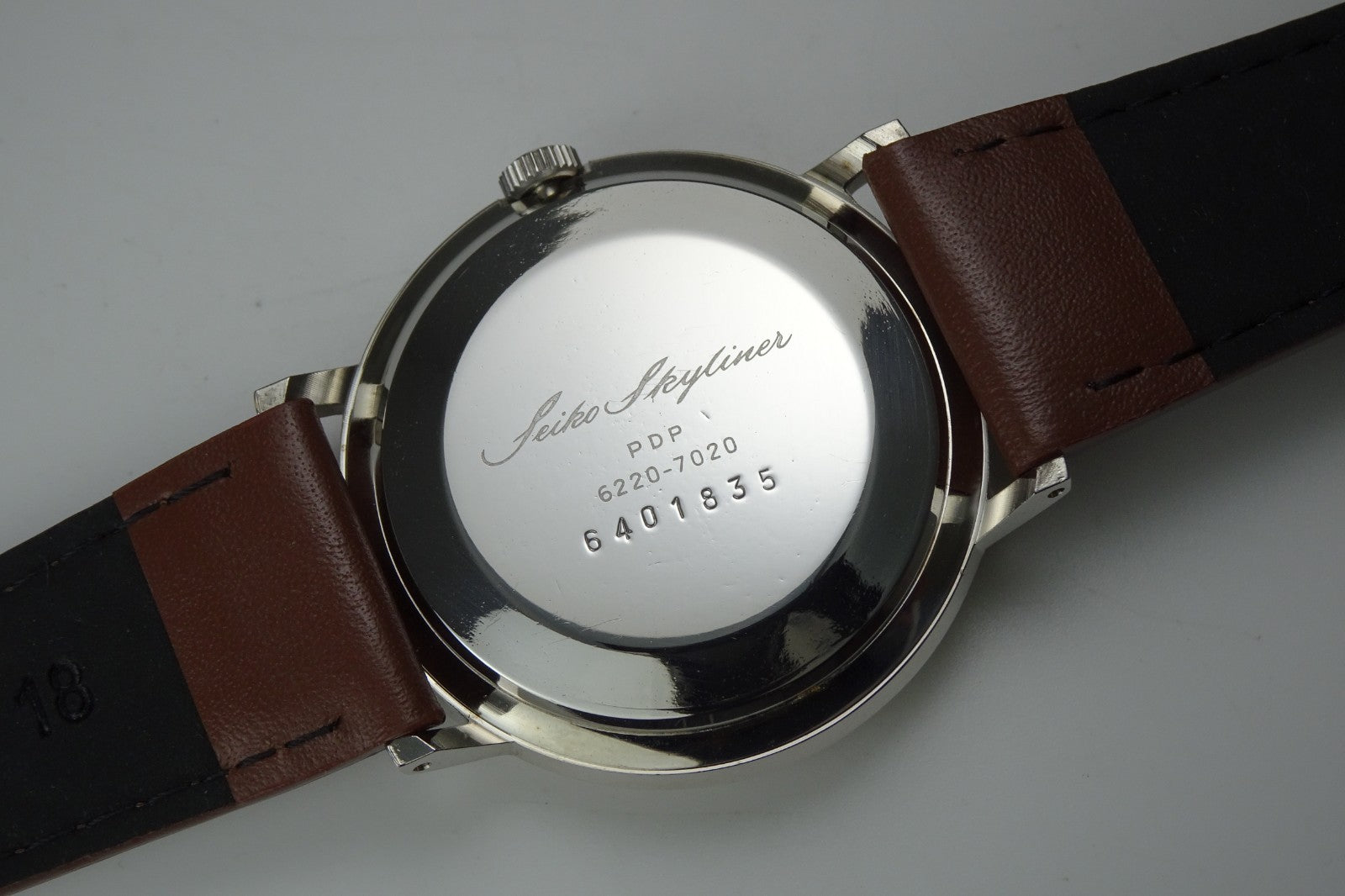 Vintage 1966 JAPAN SEIKO SKYLINER 6220-7020 21Jewels Hand-winding.