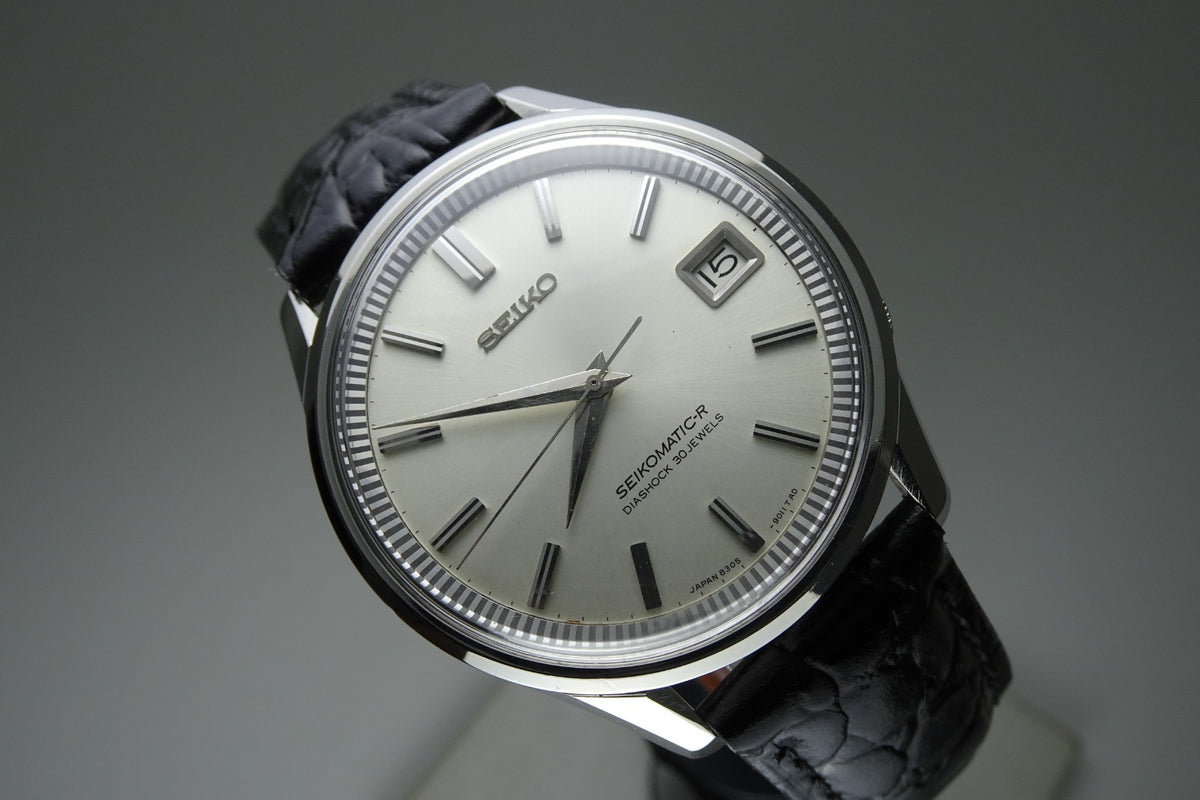Vintage 1965 JAPAN SEIKO SEIKOMATIC-R 8305-9010 30Jewels Automatic.
