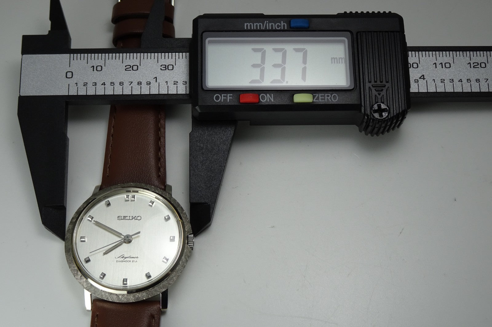 Vintage 1966 JAPAN SEIKO SKYLINER 6220-7020 21Jewels Hand-winding.