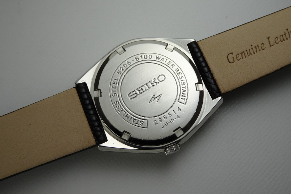 Vintage 1972 JAPAN SEIKO LORD MATIC SPECIAL WEEKDATER 5206-6100 23J Automatic.