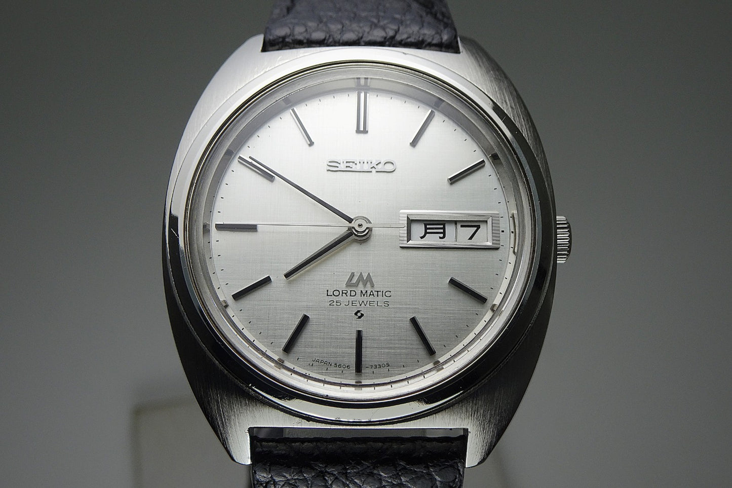 Serviced Vintage 1971 JAPAN SEIKO LORD MATIC WEEKDATER 5606-7140 25J Automatic.