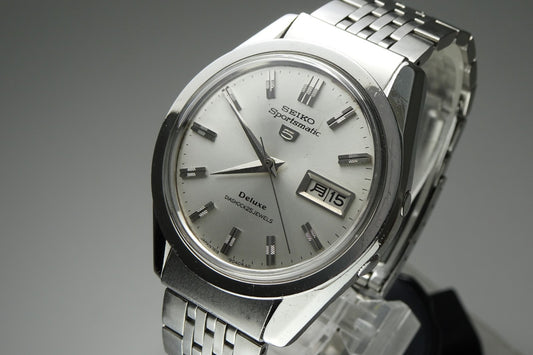 Serviced Vintage 1967 JAPAN SEIKO SPORTSMATIC5 DX 7619-9030 25Jewels Automatic.