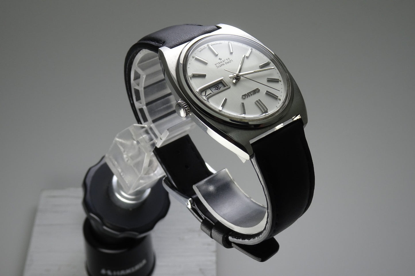 Serviced Vintage 1968 JAPAN SEIKO LORD MATIC WEEKDATER 5606-7050 23J Automatic.