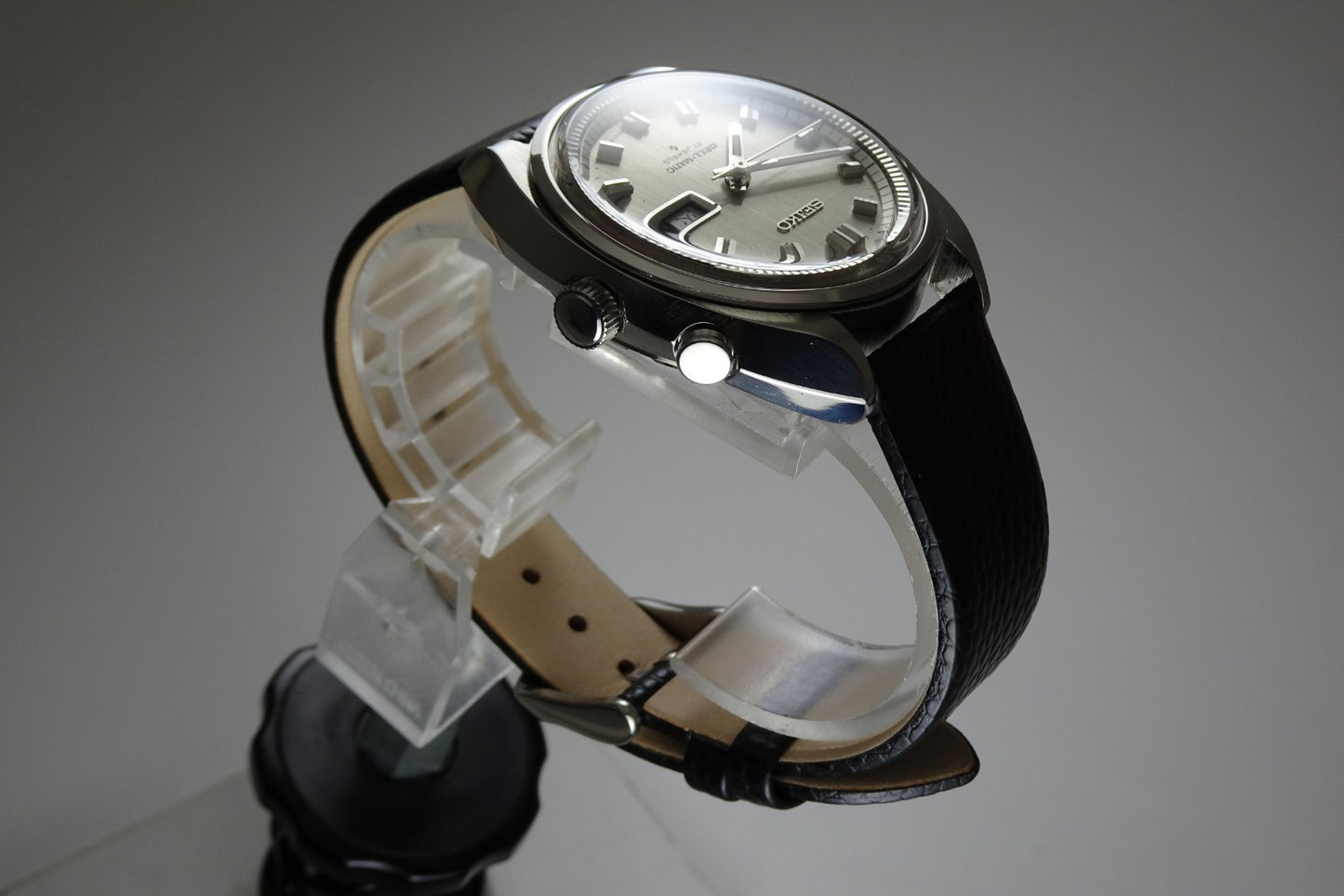 Vintage 1968 JAPAN SEIKO BELL-MATIC WEEKDATER 4006-7000 27Jewels Automatic.