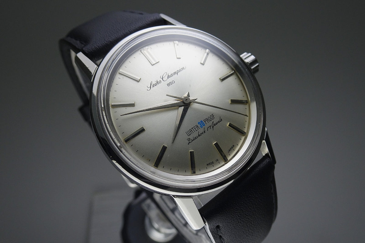 Vintage 1964 JAPAN SEIKO CHAMPION 850 85898 17Jewels Hand-winding.