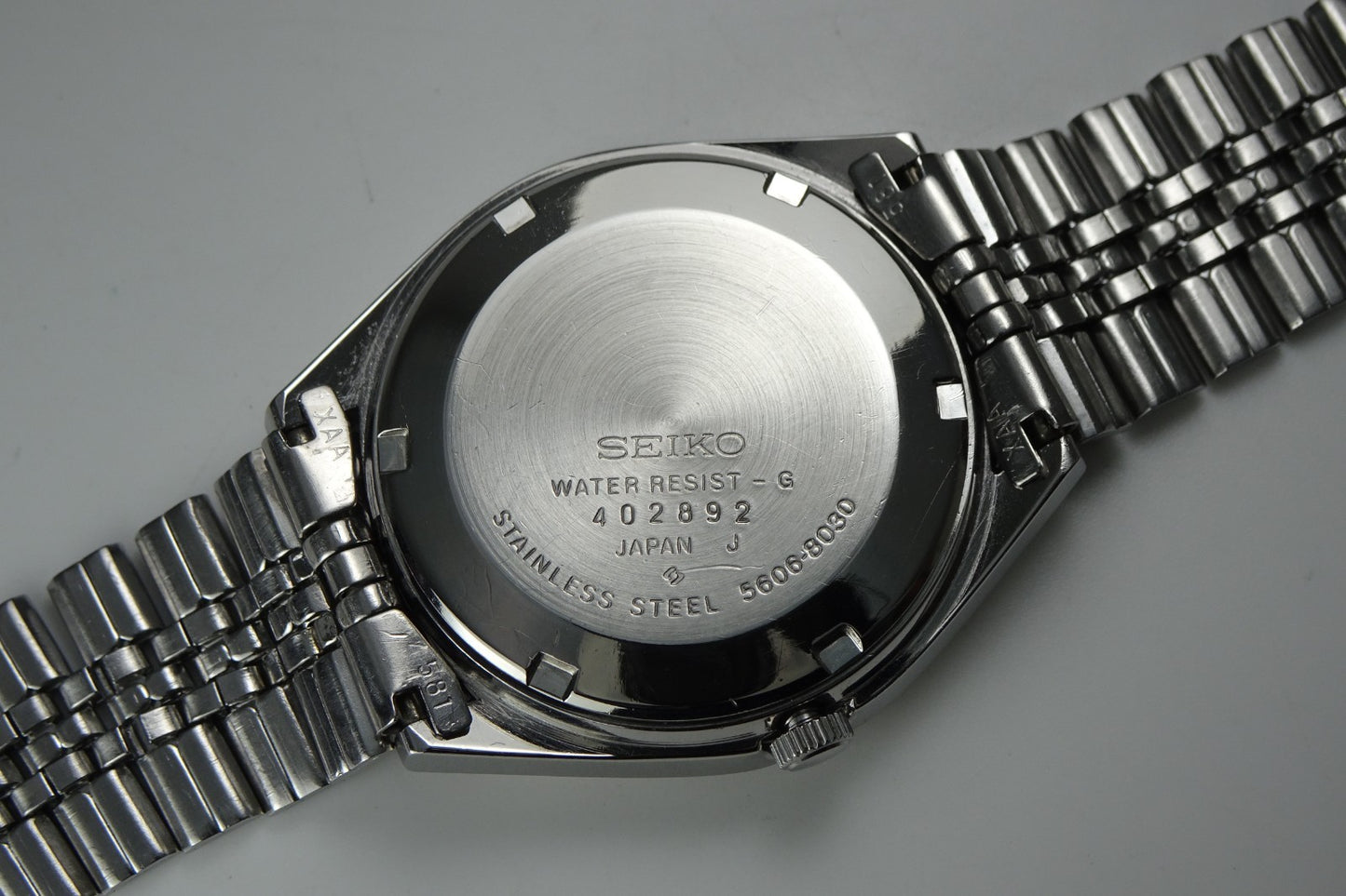 Serviced Vintage 1974 JAPAN SEIKO LORD MATIC WEEKDATER 5606-8030 25J Automatic.