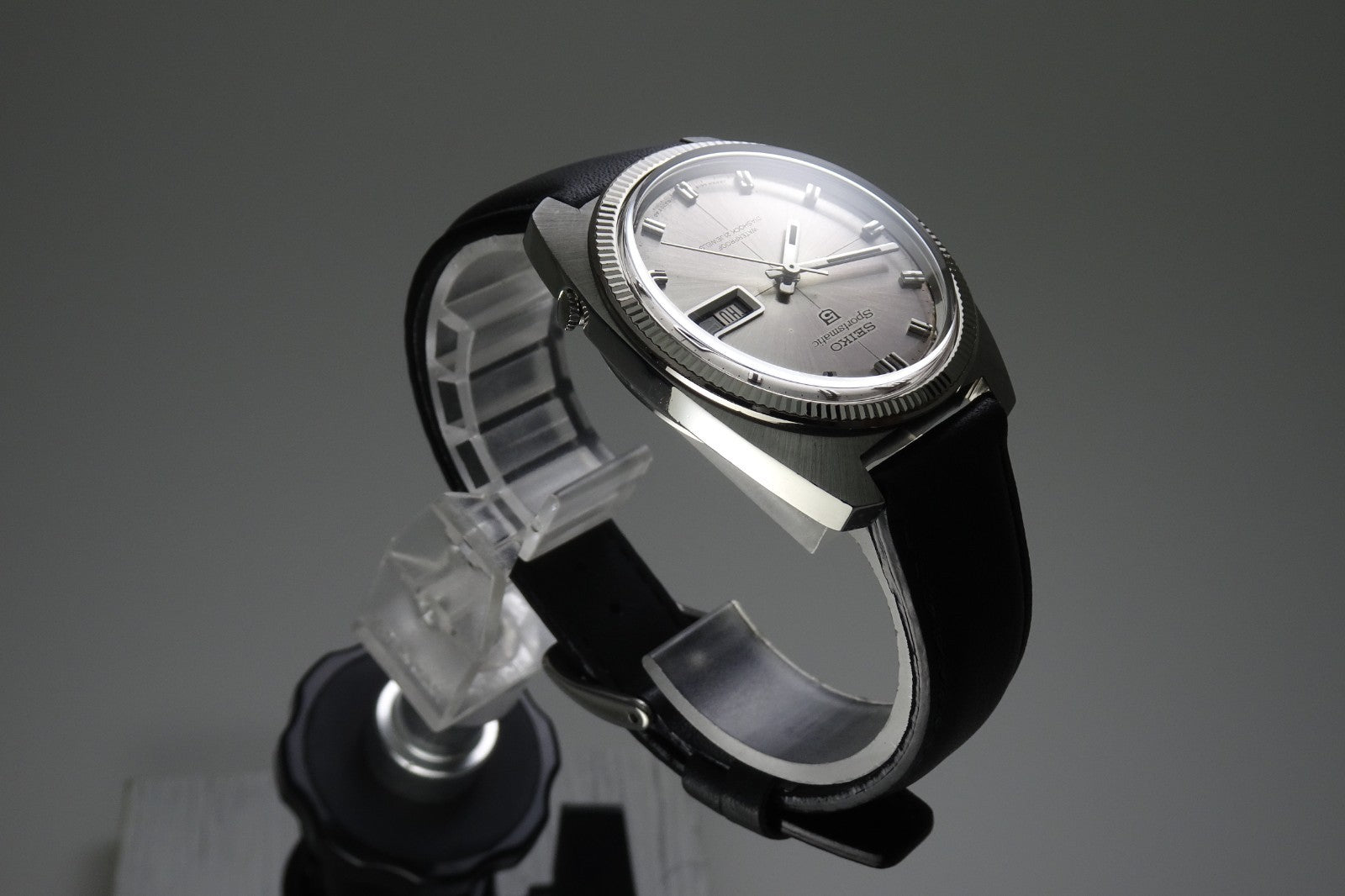Vintage 1967 JAPAN SEIKO SPORTSMATIC5 6619-8290 21Jewels Automatic.