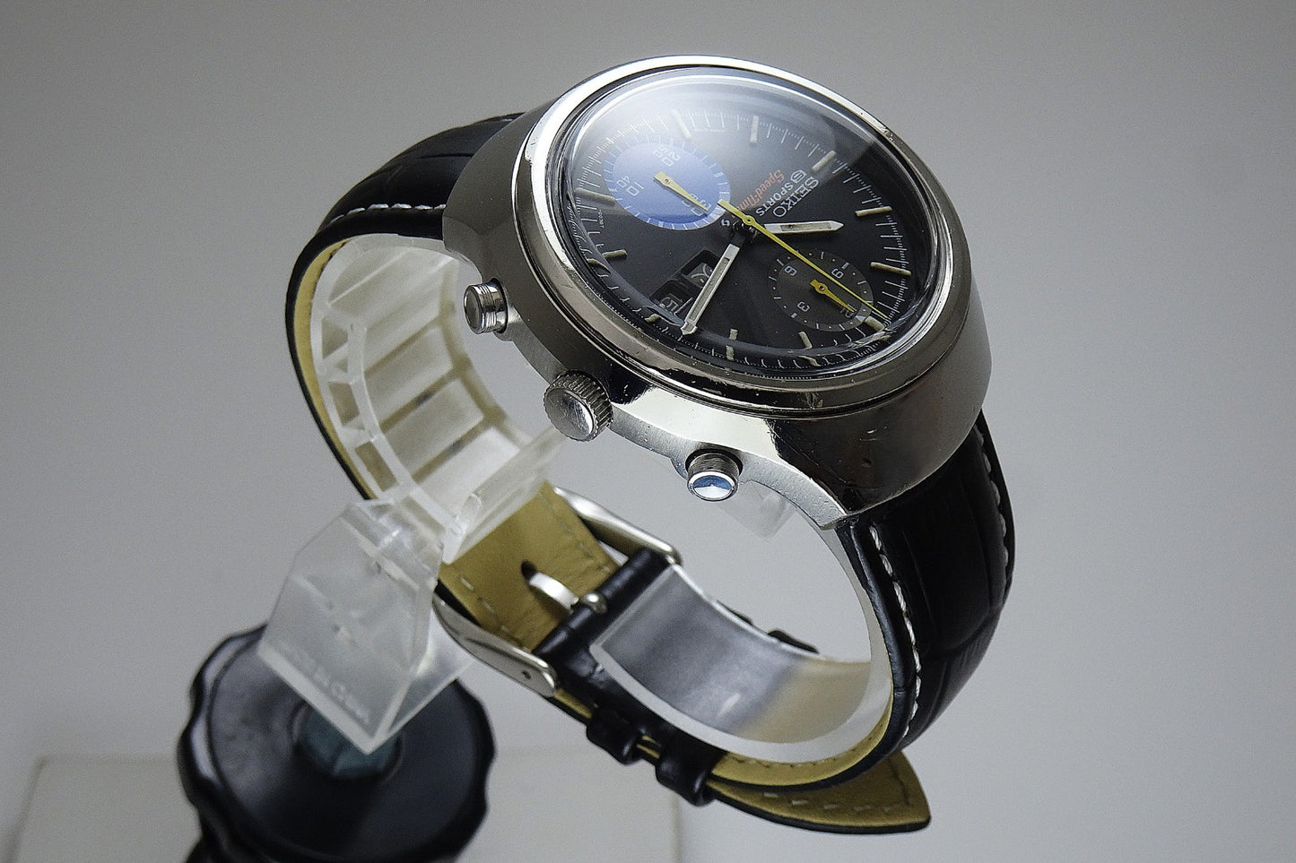 Serviced Vintage 1971 JAPAN SEIKO 5 SPORTS SPEED-TIMER 6138-0020 21J Automatic.