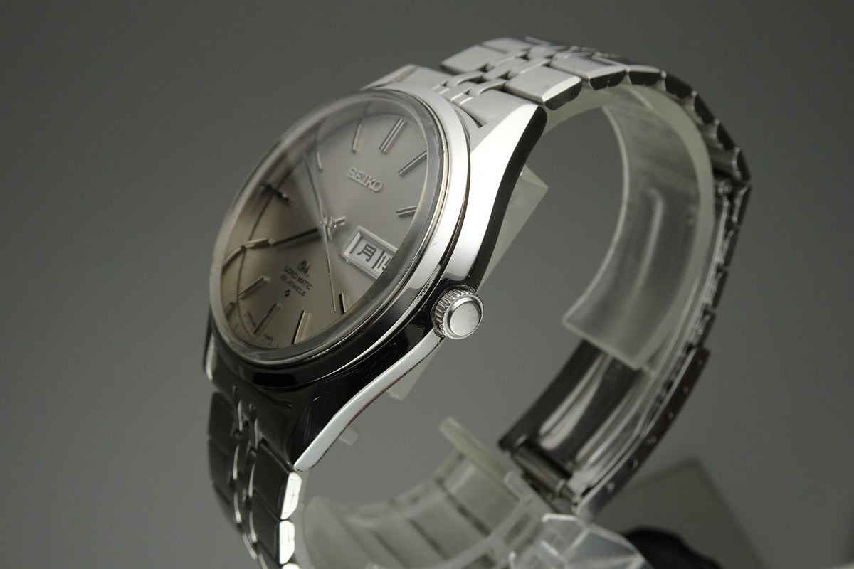 Vintage 1971 JAPAN SEIKO LORD MATIC WEEKDATER 5606-7190 25Jewels Automatic.