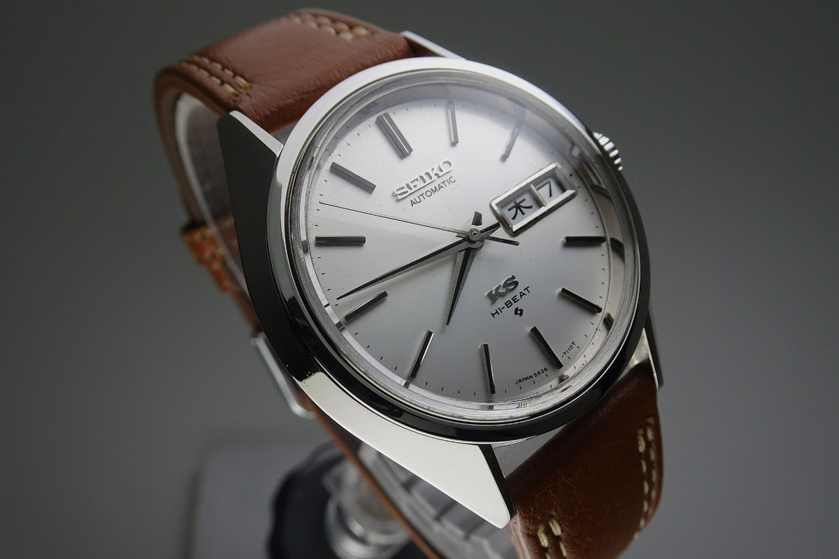 Vintage 1971 JAPAN KING SEIKO WEEKDATER 5626-7110 25Jewels Automatic.