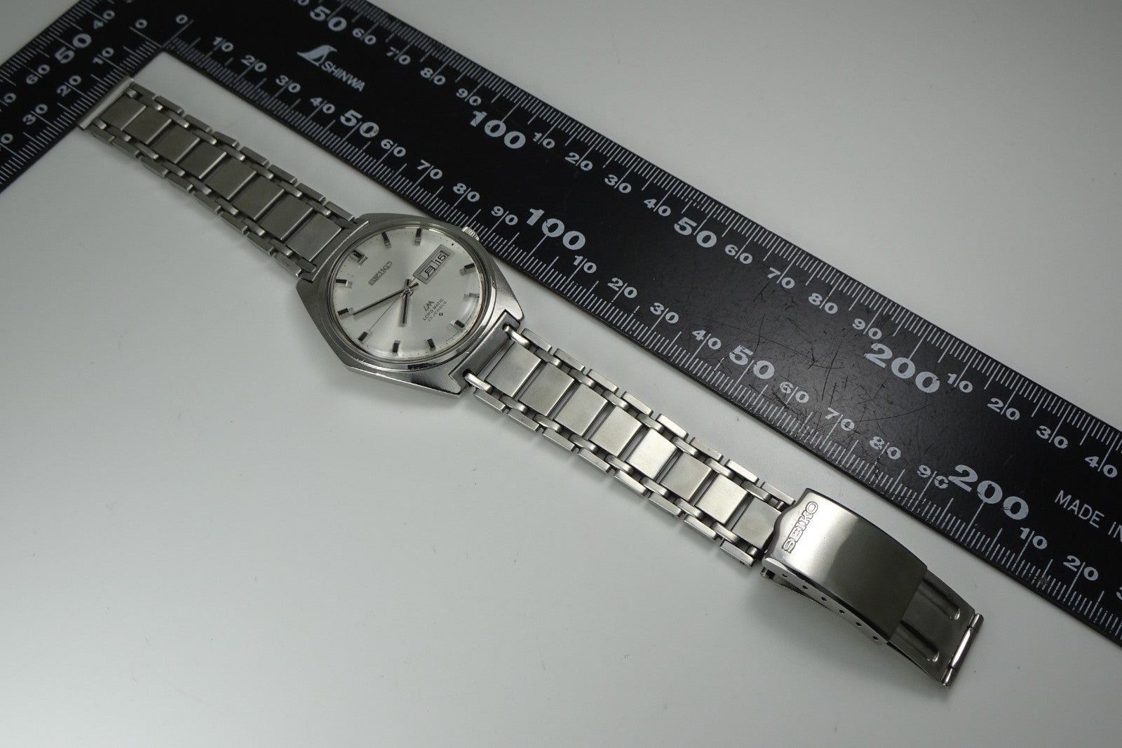 Serviced Vintage 1968 JAPAN SEIKO LORD MATIC WEEKDATER 5606-9000 23J Automatic.