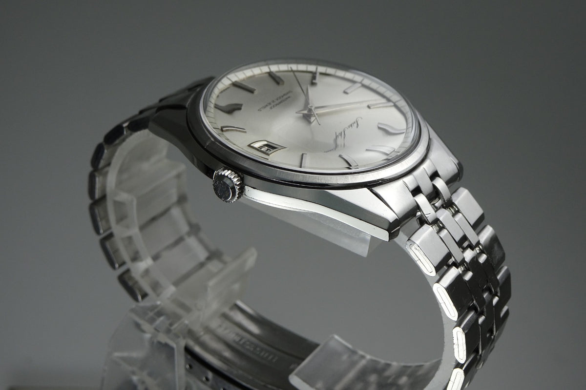 Serviced Vintage 1966 JAPAN SEIKO SKYLINER CALENDAR 6222-8000 21J Hand-winding.