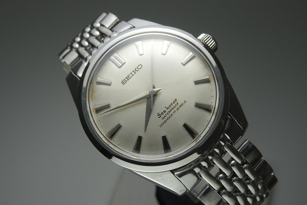 Vintage 1965 JAPAN SEIKO SEA HORSE 66-8980 17Jewels Hand-winding.