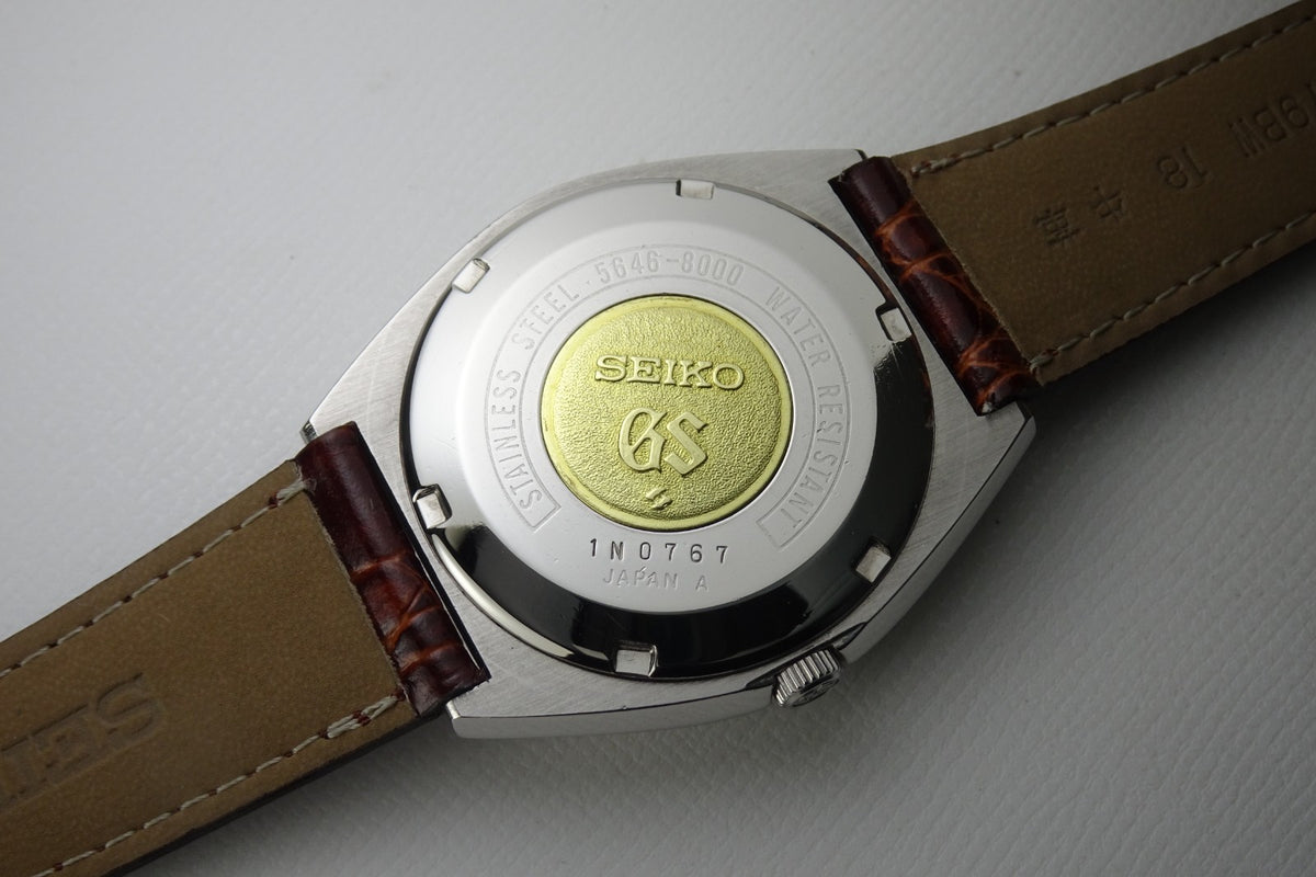 Vintage 1971 JAPAN GRAND SEIKO WEEKDATER 5646-8000 25Jewels Automatic.