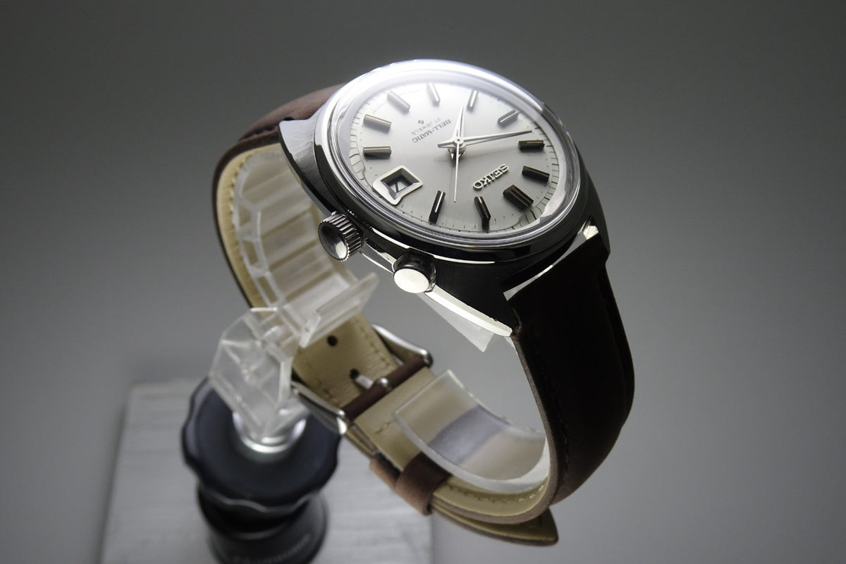 Vintage 1968 JAPAN SEIKO SEIKO BELL-MATIC CALENDAR 4005-7000 27Jewels Automatic.