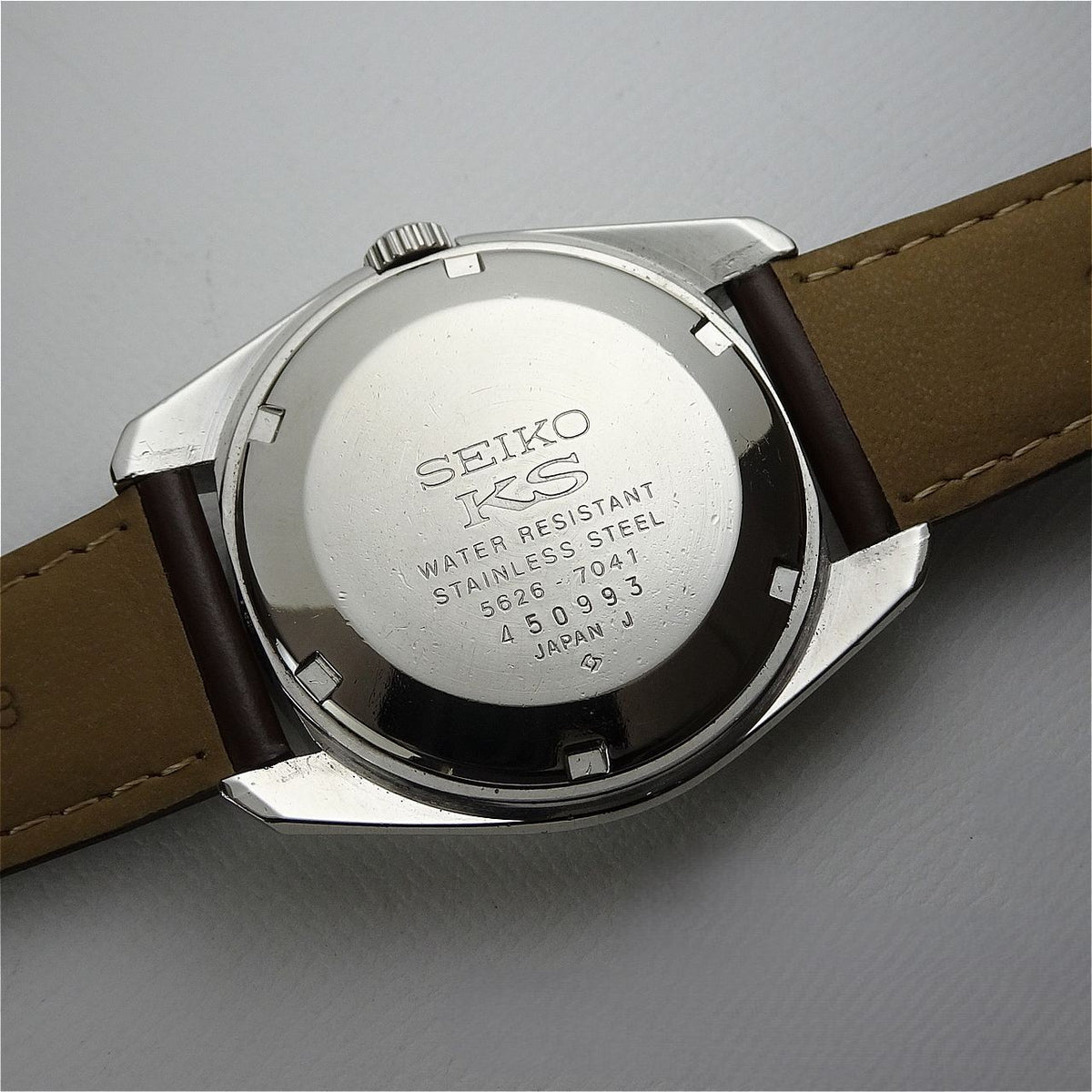 Vintage 1974 JAPAN KING SEIKO CHRONOMETER WEEKDATER 5626-7041 25J Automatic.