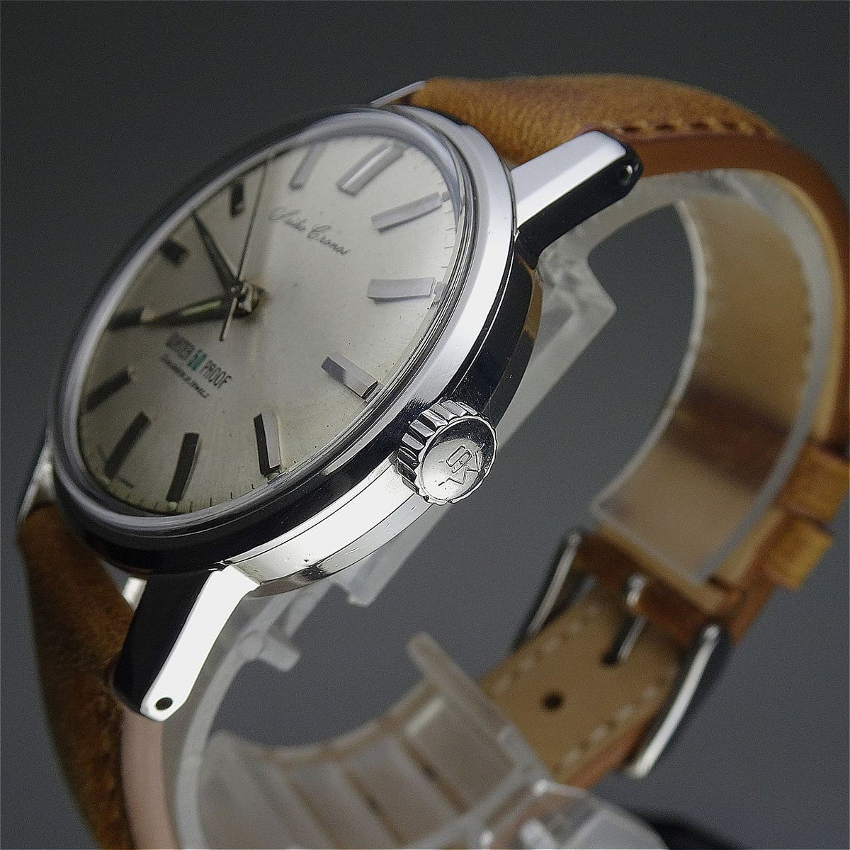 Vintage 1962 JAPAN SEIKO CRONOS J13046 21Jewels Hand-winding.